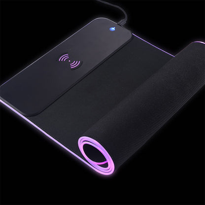 Wireless Charging Mouse Pad 10W Fast Charging Colorful Luminous