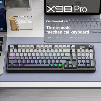 Three-mode RGB Wireless Mechanical Keyboard