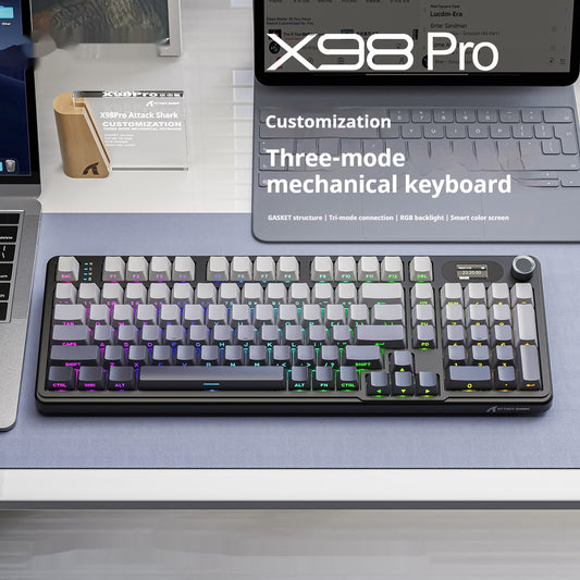 Three-mode RGB Wireless Mechanical Keyboard